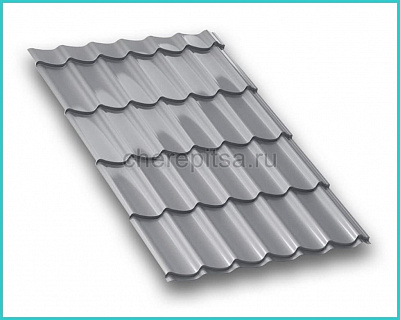 Профиль декоративный Монтерра, покрытие Полиэстер цвет RAL 7004 толщина 0,4мм