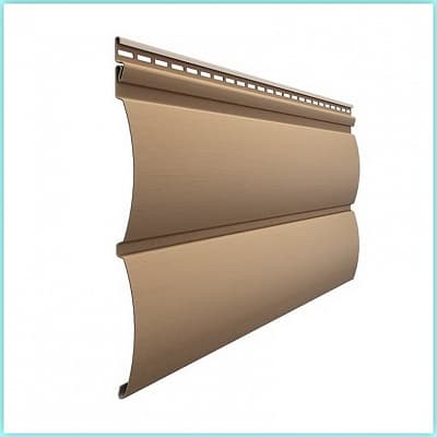 Сайдинг Docke Premium Блок Хаус D4,7T капучино цвет КАПУЧИНО