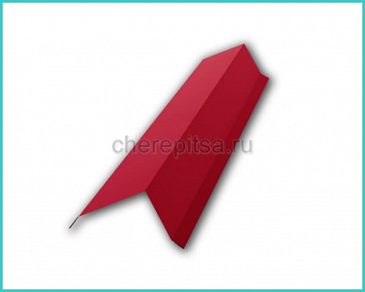 Планка торцевая PE 95x120x2000x0,45мм покрытие Полиэстер цвет RAL 3003 длина 2м толщина 0,45мм