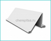 Уголковый снегозадержатель покрытие Полиэстер цвет RAL 9003 длина 2м толщина 0,45мм