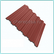 Профнастил НС44-1000мм покрытие Satin цвет RAL 3009 толщина 0,5мм