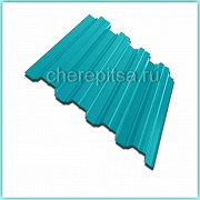 Профнастил H75-750 покрытие Полиэстер цвет RAL 5021 толщина 0.7мм