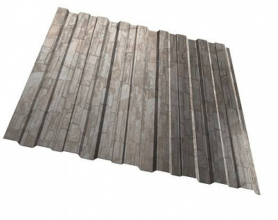 Профнастил С10-1150 покрытие Print цвет GL-FINE STONE толщина 0,45мм