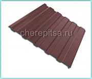 Профнастил С20-1100 покрытие Puretan цвет RAL 8017 толщина 0,5мм