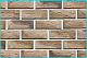 Клинкерный кирпич с перекрытием шва, цвет 48