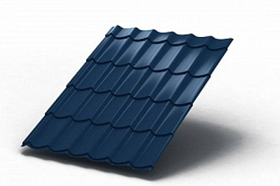 Металлочерепица МП Ламонтерра X покрытие Puretan цвет RR35 толщина 0,5мм