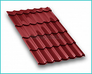 Профиль декоративный Монтерра, покрытие Полиэстер цвет RAL 3011 толщина 0,4мм