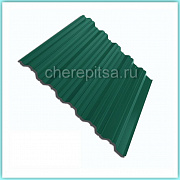 Профнастил НС44-1000мм покрытие Satin цвет RAL 6005 толщина 0,5мм