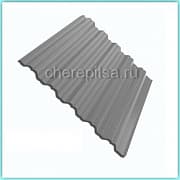 Профнастил НС44-1000мм покрытие Цинк цвет ЦИНК толщина 0,5мм