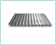 Профнастил МП18-1100 волна покрытие Полиэстер цвет RAL 9006 толщина 0,45мм