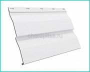 Металлосайдинг Корабельная доска, покрытие Полиэстер цвет RAL 9003 толщина 0,4мм