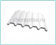 Профнастил С44-1000 покрытие Полиэстер цвет RAL 9003 толщина 0,45мм