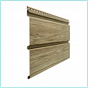 Сайдинг Docke LUX Под брус D6S кедр цвет КЕДР