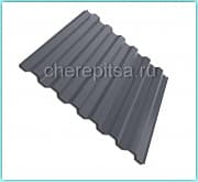 Профнастил С21-1000 покрытие Полиэстер цвет RAL 7024 толщина 0,4мм
