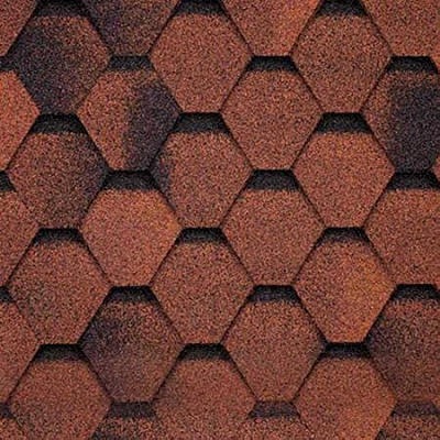 Гибкая черепица Технониколь Финская Соната Красный (3кв.м)