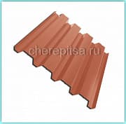 Профнастил H60-845 покрытие Полиэстер цвет RAL 8004 толщина 0,5мм