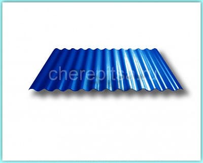 Профнастил МП18-1100 волна покрытие Полиэстер цвет RAL 5005 толщина 0,45мм
