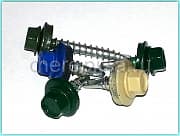 Саморезы для забора 4,8x19 250шт. RAL2004 покрытие Полиэстер цвет RAL 2004