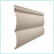 Сайдинг Docke Premium Блок Хаус D4,7T крем-брюле цвет КРЕМ-БРЮЛЕ