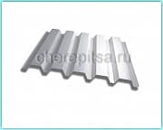 Профнастил С44-1000 покрытие Полиэстер цвет RAL 7004 толщина 0,45мм