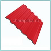 Профнастил НС35-1000 покрытие Полиэстер цвет RAL 3020 толщина 0,45мм