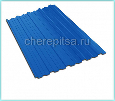 Профнастил С10-1150 покрытие Satin цвет RAL 5005 толщина 0,5мм