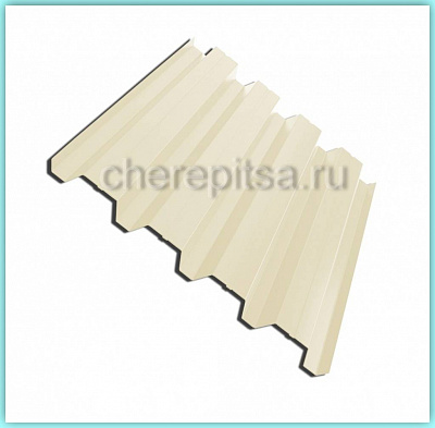 Профнастил H60-845 покрытие Полиэстер цвет RAL 1014 толщина 0,5мм