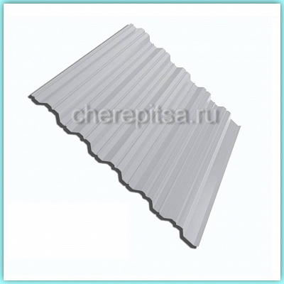 Профнастил НС35-1000 покрытие оцинкованный цвет ЦИНК толщина 0,4мм