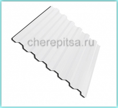 Профнастил С21-1000 покрытие NormanMP цвет RAL 9003 толщина 0,5мм