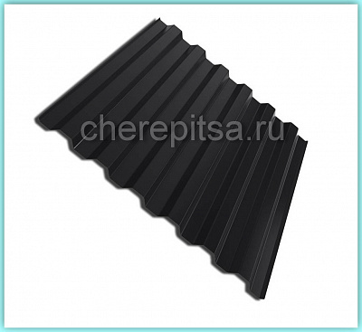 Профнастил С21-1000 покрытие Viking MP цвет RAL 9005 толщина 0,45мм