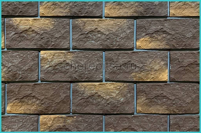 Малый сколотый камень цвет 36