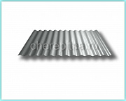 Профнастил МП18-1100 волна покрытие оцинковка цвет ЦИНК толщина 0,6мм