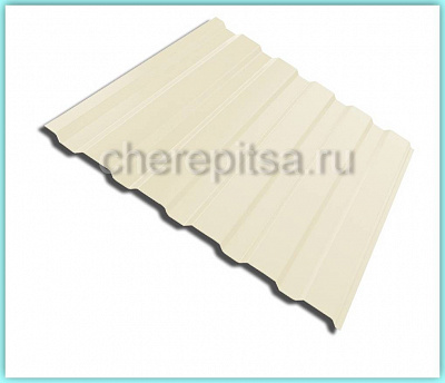 Профнастил С20-1100 покрытие NormanMP цвет RAL 1014 толщина 0,5мм