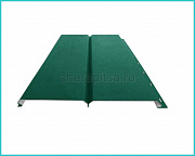 Металлосайдинг L-БРУС, покрытие Полиэстер цвет RAL 6005 толщина 0,4мм