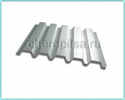 Профнастил С44-1000 покрытие оцинковка цвет ЦИНК толщина 0.8мм