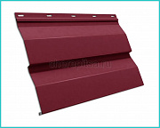 Металлосайдинг Корабельная доска, покрытие Полиэстер цвет RAL 3005 толщина 0,45мм