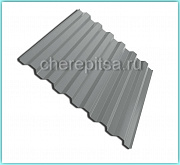 Профнастил С21-1000 покрытие оцинковка цвет ЦИНК толщина 0,6мм