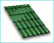 Профиль декоративный Монтерра, покрытие Полиэстер цвет RAL 6002 толщина 0,4мм