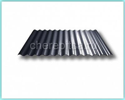 Профнастил МП18-1100 волна покрытие Viking MP цвет RAL 7024 толщина 0,45мм