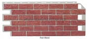 Цокольные панели Nailite под кирпич Red Blend цвет RED BLEND