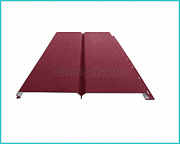 Металлосайдинг L-БРУС, покрытие Полиэстер цвет RAL 3005 толщина 0,4мм