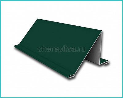 Уголковый снегозадержатель покрытие Полиэстер цвет RAL 6005 длина 2м толщина 0,45мм