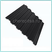 Профнастил НС35-1000 покрытие Полиэстер цвет RAL 9005 толщина 0,45мм