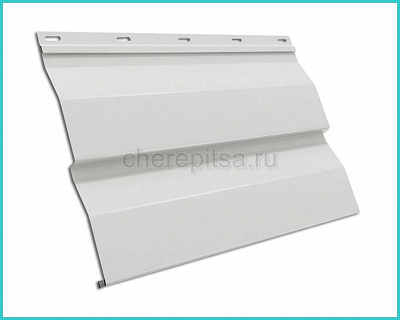 Металлосайдинг Корабельная доска, покрытие NormanMP цвет RAL 9002 толщина 0,5мм