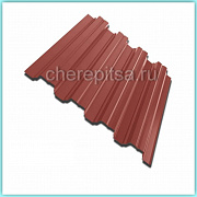 Профнастил H75-750 покрытие Полиэстер цвет RAL 3009 толщина 0.7мм