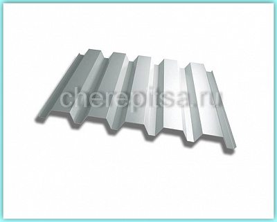 Профнастил С44-1000 покрытие оцинковка цвет ЦИНК толщина 0.7мм