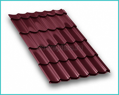 Профиль декоративный Монтерра, покрытие Полиэстер цвет RAL 3005 толщина 0,45мм