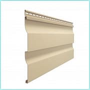 Сайдинг Docke Premium D4,5D Корабельный брус крем-брюле цвет КРЕМ-БРЮЛЕ