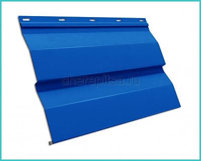 Металлосайдинг Корабельная доска, покрытие Полиэстер цвет RAL 5005 толщина 0,45мм