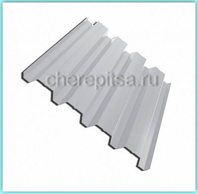 Профнастил H60-845 покрытие Полиэстер цвет RAL 7004 толщина 0,5мм